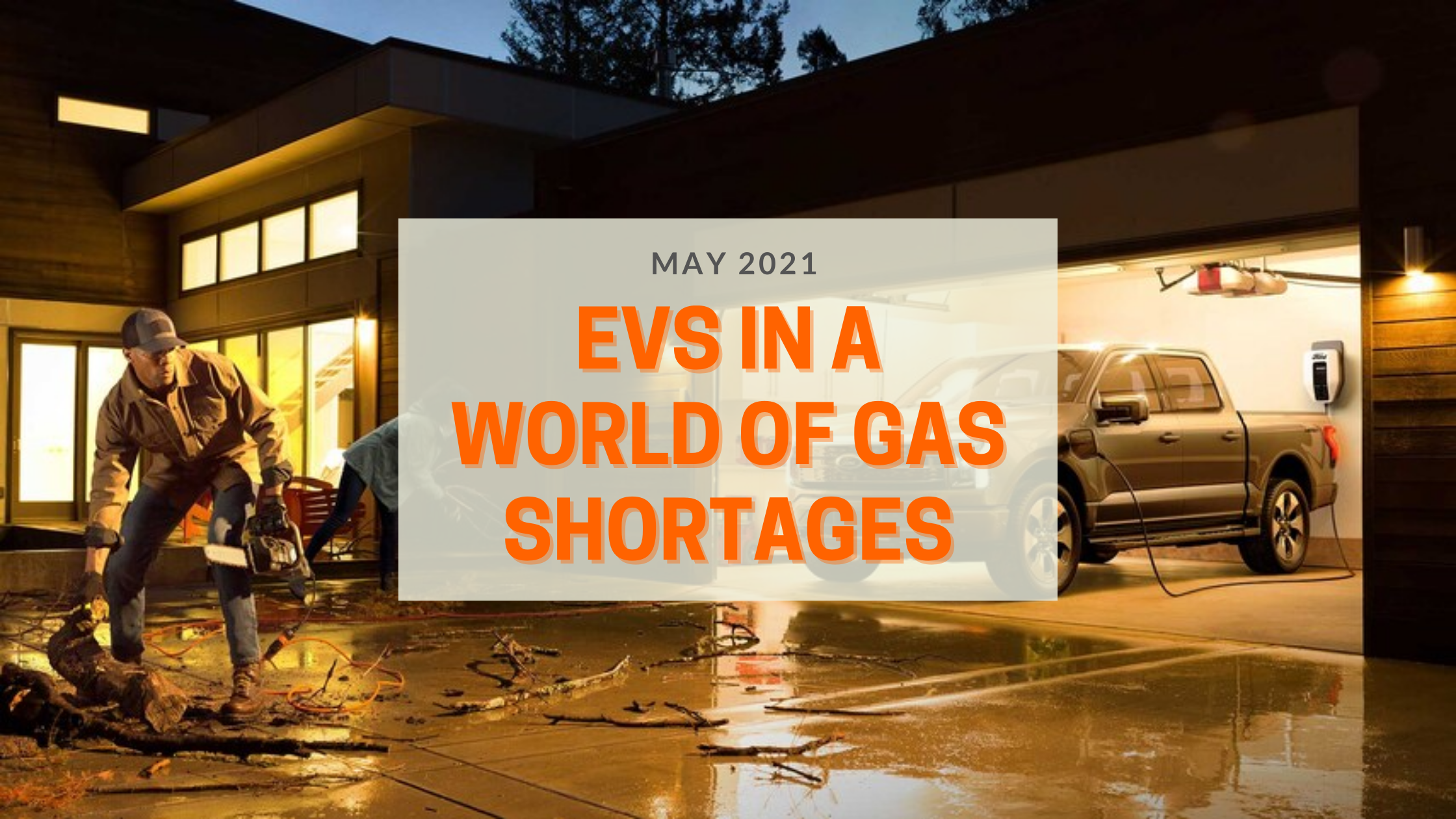 EVs in a World of Gas Shortages